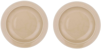Набор суповых тарелок Lefard Tint / 48-820-1 (бежевый) - 