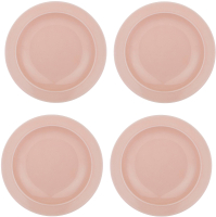 Набор суповых тарелок Lefard Tint / 48-872-2 (розовый) - 