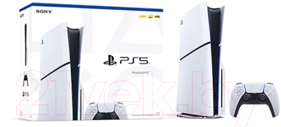 Игровая приставка Sony PlayStation 5 Slim + геймпад Sony PS5 DualSense (камуфляж)