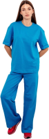 Комплект одежды Romgil ТЗ837ЛФ (р.170-84-90, синяя волна) - 