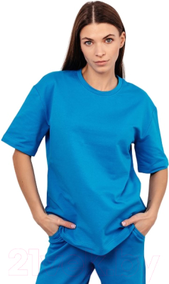 Комплект одежды Romgil ТЗ837ЛФ (р.158-164-84-90, синяя волна)