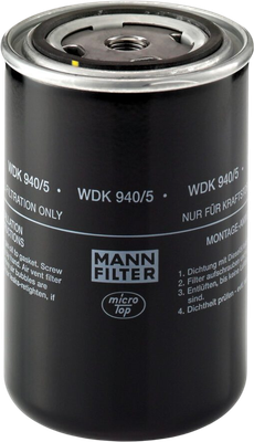 Топливный фильтр Mann-Filter WDK940/5 -