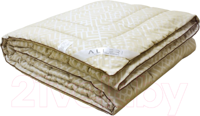 Одеяло Alleri Тик Облегченное 175x210 (верблюжья шерсть)