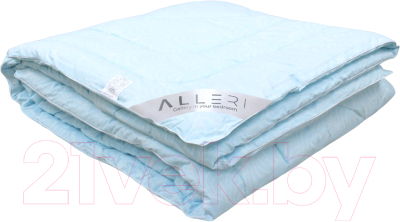 Одеяло Alleri Поплин Облегченное 145х210 (лебяжий пух)