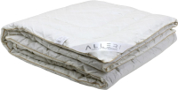 Одеяло Alleri Тик Облегченное 145х210 (овечья шерсть) - 