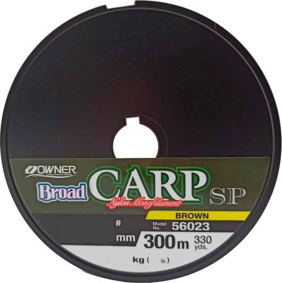 

Леска монофильная, Broad Carp SP brown 300м 0.28мм 5.9кг / 56023-028