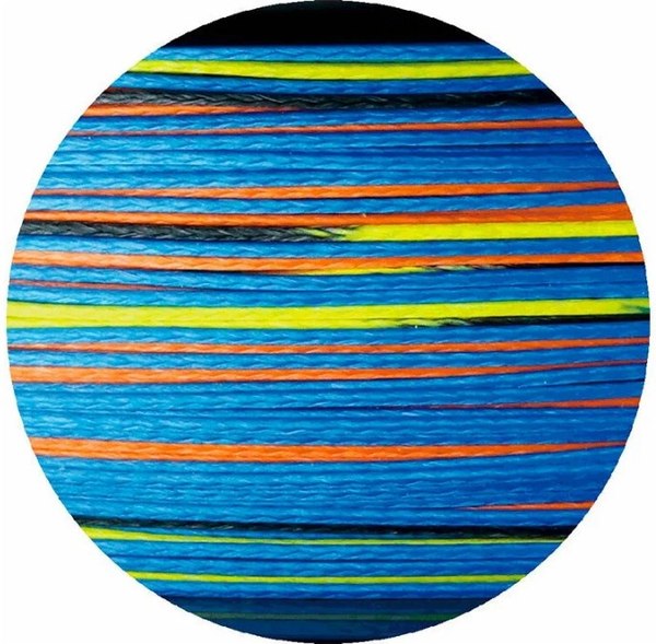 Леска плетеная Owner Kizuna X8 Broad PE Multi Color 10м 150м 0.15мм 8.2кг / 56119-015