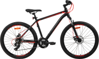 Велосипед AIST Rocky 1.0 Disс 26 2024 (16, черный/красный) - 