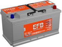 Автомобильный аккумулятор TITAN EFB L5 930A R+ (100 А/ч) - 