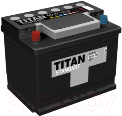 Автомобильный аккумулятор TITAN Standart L2 550A R+