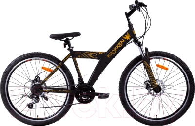 Велосипед Krakken Young 26 2024 (16.5, черный)