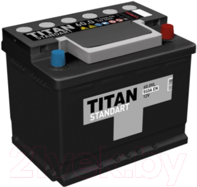 Автомобильный аккумулятор TITAN Standart L2 550A L+ (60 А/ч)