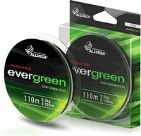 Леска плетеная Allvega Evergreen 110м 0.18мм / EVGR018 (темно-зеленый) - 