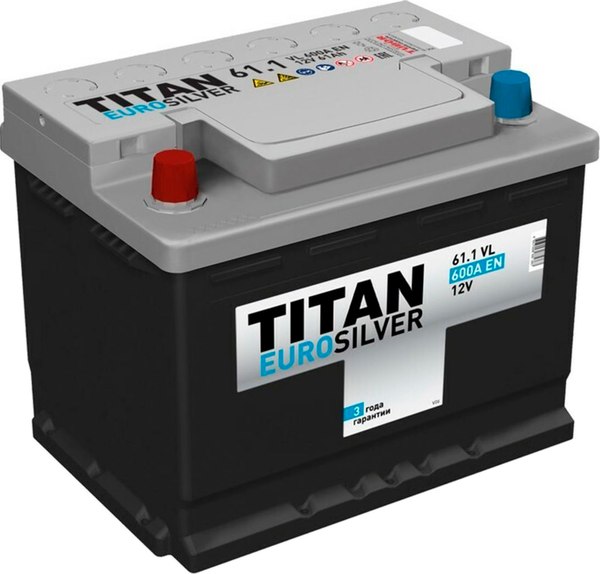 Автомобильный аккумулятор TITAN EuroSilver L2 600A R+