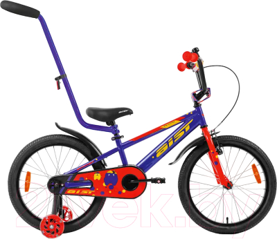 Детский велосипед AIST Pluto 12 2024 (12, синий)
