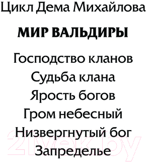Художественная книга АСТ Запределье / 9785171532970 (Михайлов Д.) — фото 2