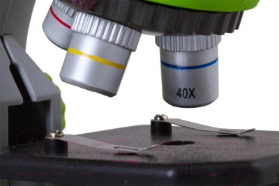 Микроскоп оптический Bresser Junior 40x-640x / 70124 (зеленый)