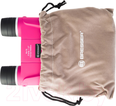 Бинокль Bresser Junior 6x18 FF / 82054 (розовый)