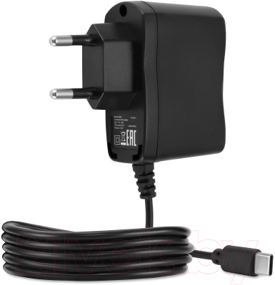 Изображение товара Зарядное устройство сетевое Buro BUWC1 / BUWC10S00CBK (черный)