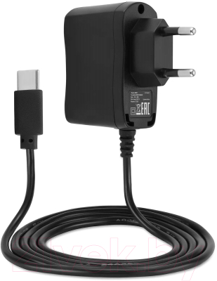 Изображение товара Зарядное устройство сетевое Buro BUWC1 / BUWC10S00CBK (черный)