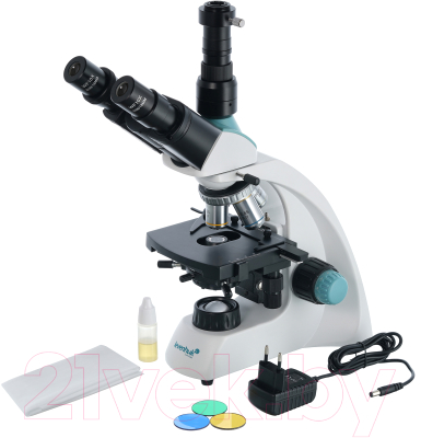 Микроскоп цифровой Levenhuk D400T тринокулярный / 75435