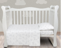 Комплект постельный для малышей Amarobaby Baby Boom Bunny / AMARO-3003-B - 