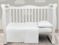 Комплект постельный для малышей Amarobaby Baby Boom Звездочки / AMARO-3003-Z - 