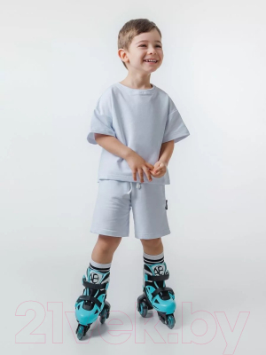 Роликовые коньки Amarobaby Blow / AB23-35BL/092011-25 (р.25-28, черный/синий/серый)