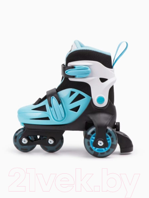 Роликовые коньки Amarobaby Blow / AB23-35BL/092011-25 (р.25-28, черный/синий/серый)