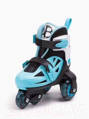 Роликовые коньки Amarobaby Blow / AB23-35BL/092011-25 (р.25-28, черный/синий/серый)