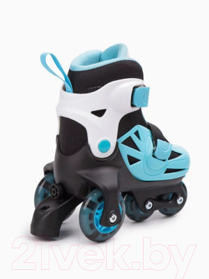 Роликовые коньки Amarobaby Blow / AB23-35BL/092011-25 (р.25-28, черный/синий/серый)