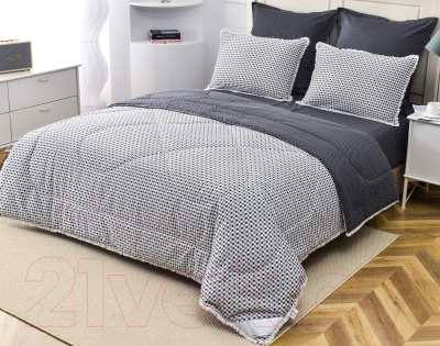 Комплект постельного белья с одеялом Sofi de Marko Бернадетт №90 Евро / Кт-Евро-Бт90