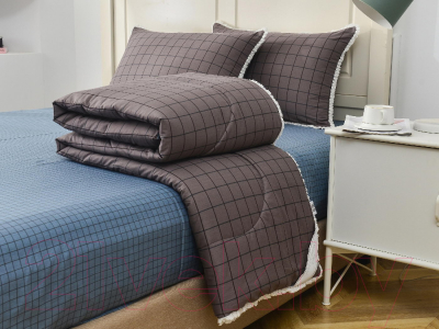 Комплект постельного белья с одеялом Sofi de Marko Бернадетт №86 Евро / Кт-Евро-Бт86