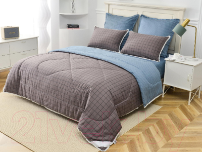Комплект постельного белья с одеялом Sofi de Marko Бернадетт №86 1.6 / Кт-1.6-Бт86