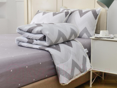 Комплект постельного белья с одеялом Sofi de Marko Бернадетт №85 1.6 / Кт-1.6-Бт85