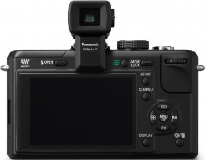 Беззеркальный фотоаппарат Panasonic Lumix DMC-GF1-K - возможность крепления аксессуаров