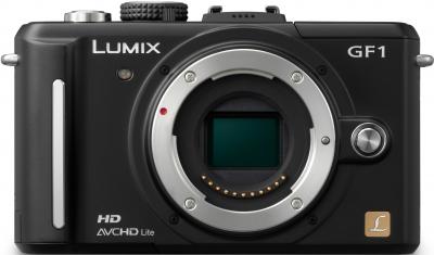 Беззеркальный фотоаппарат Panasonic Lumix DMC-GF1-K - общий вид