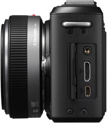Беззеркальный фотоаппарат Panasonic Lumix DMC-GF1-K - вид сбоку