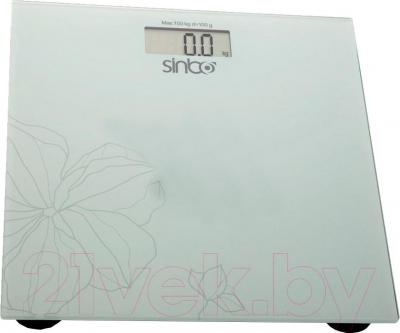 Напольные весы электронные Sinbo SBS-4418 (серый) - общий вид