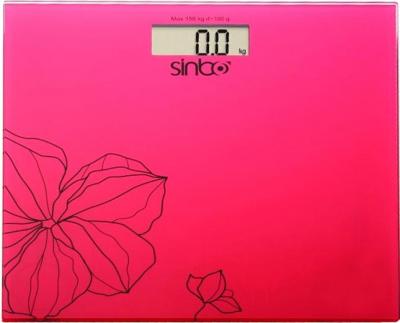 Напольные весы электронные Sinbo SBS-4418 (красный) - общий вид