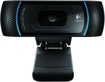Веб-камера Logitech HD Pro Webcam C910 - вид спереди