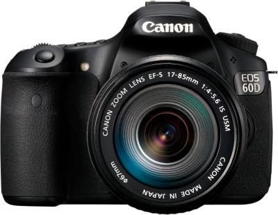 Зеркальный фотоаппарат Canon EOS 60D Body + 17-85mm IS - вид спереди