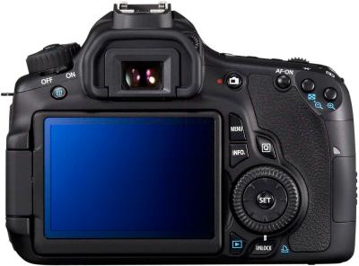 Зеркальный фотоаппарат Canon EOS 60D Body + 17-85mm IS - вид сзади