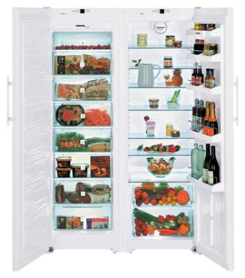 Холодильник с морозильником Liebherr SBS 7212 - общий вид