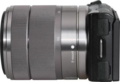 Беззеркальный фотоаппарат Sony Alpha NEX-5D - вид сбоку