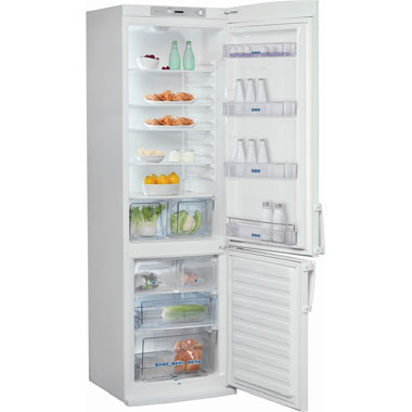 Холодильник с морозильником Whirlpool WBR 3512 W - внутренний вид