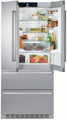 Холодильник с морозильником Liebherr CBNes 6256 - вид спереди