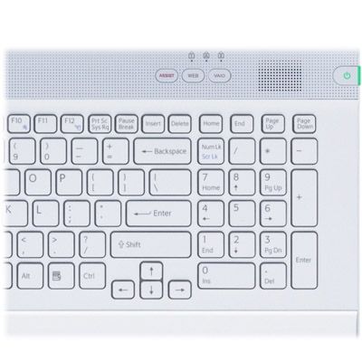 Ноутбук Sony VAIO VPC-EC4M1R/WI - клавиатура