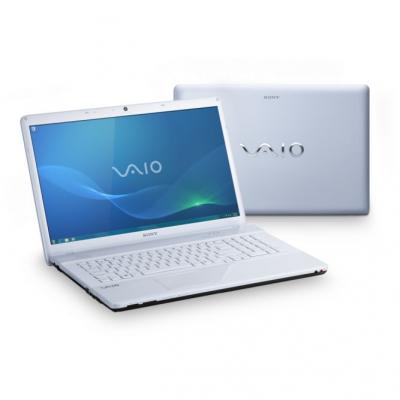 Ноутбук Sony VAIO VPC-EC4M1R/WI - спереди и сзади