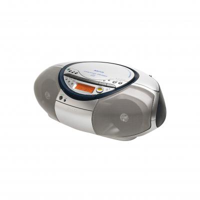 Магнитола Sony CFD-S35CP Silver - Вид спереди